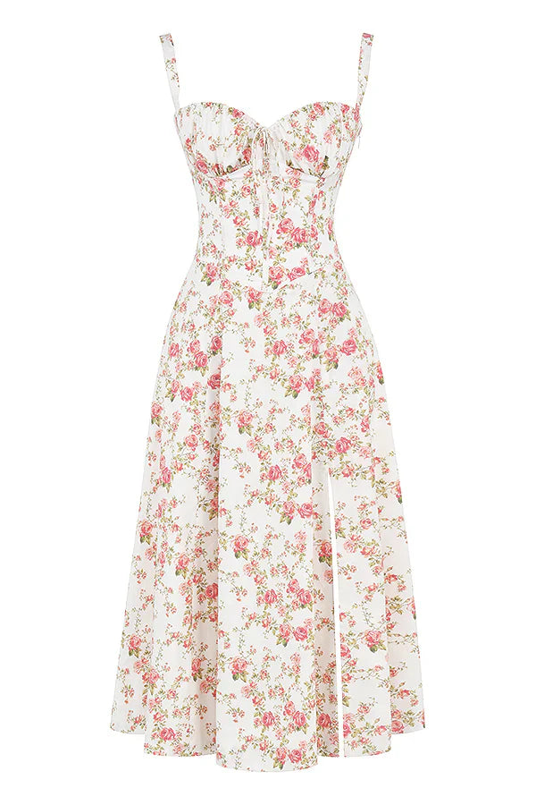 Auksie | Flower Midi dress