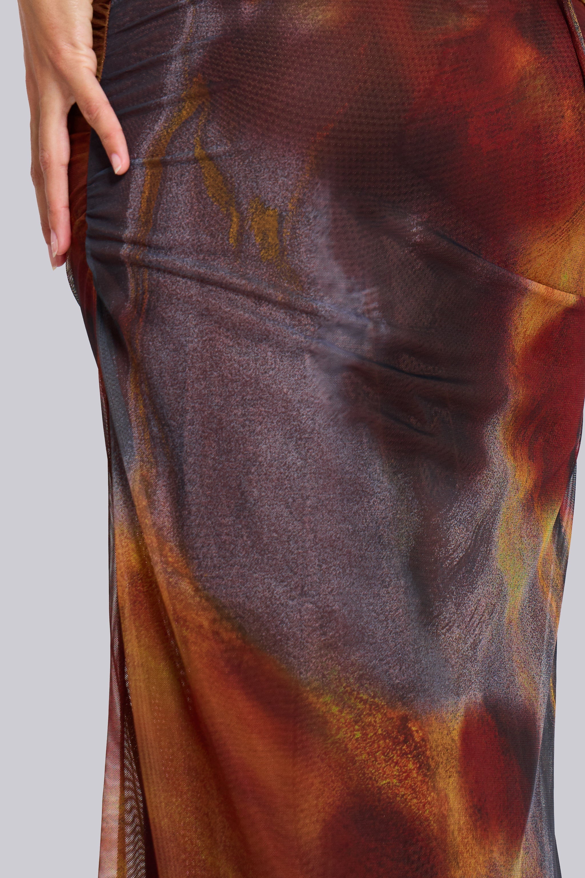 Vida | Backless Maxi Dress in Whiskey