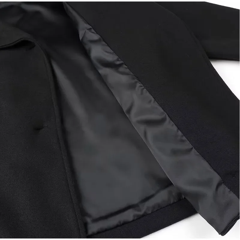 Axie | Black Wool Coat