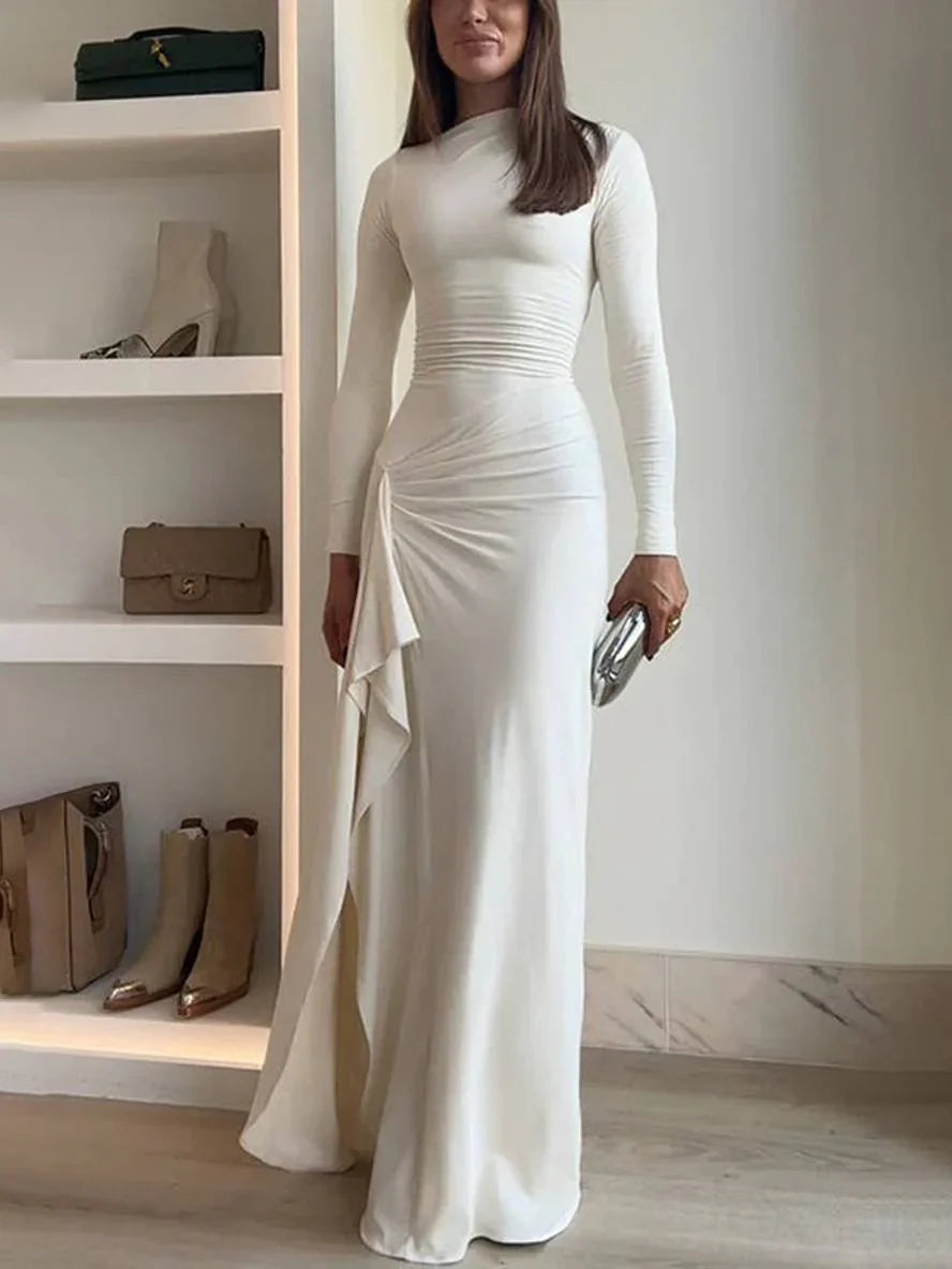 Nezo | Elegant dress with side slit