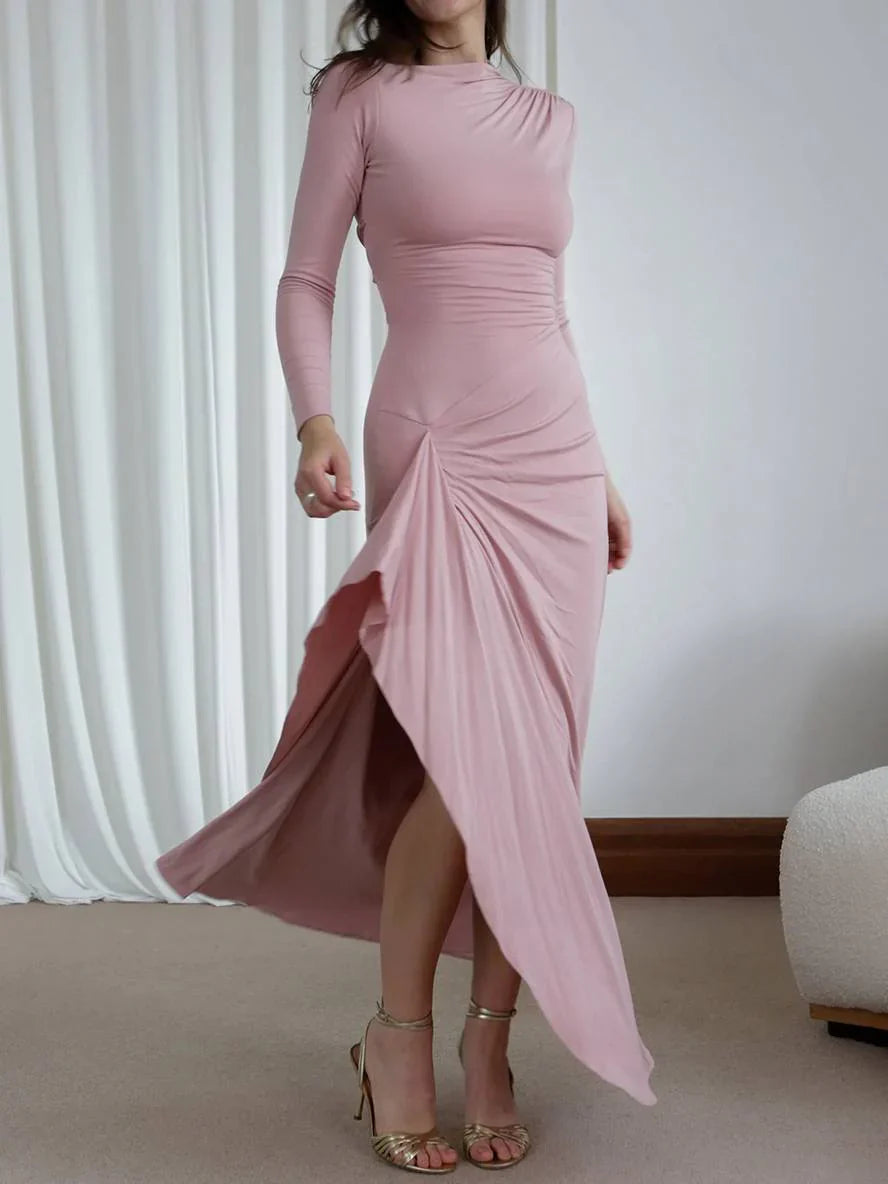 Nezo | Elegant dress with side slit