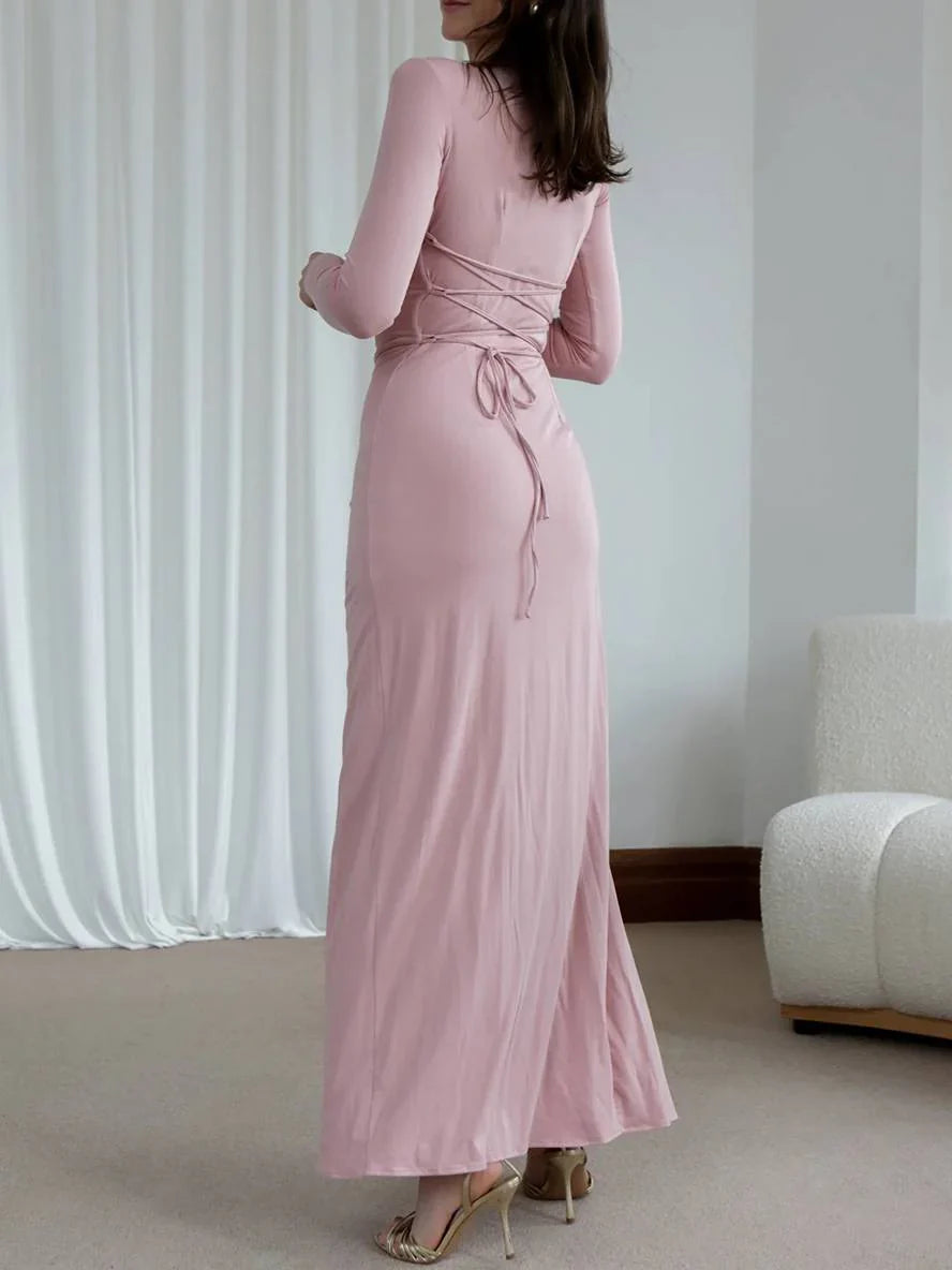 Nezo | Elegant dress with side slit