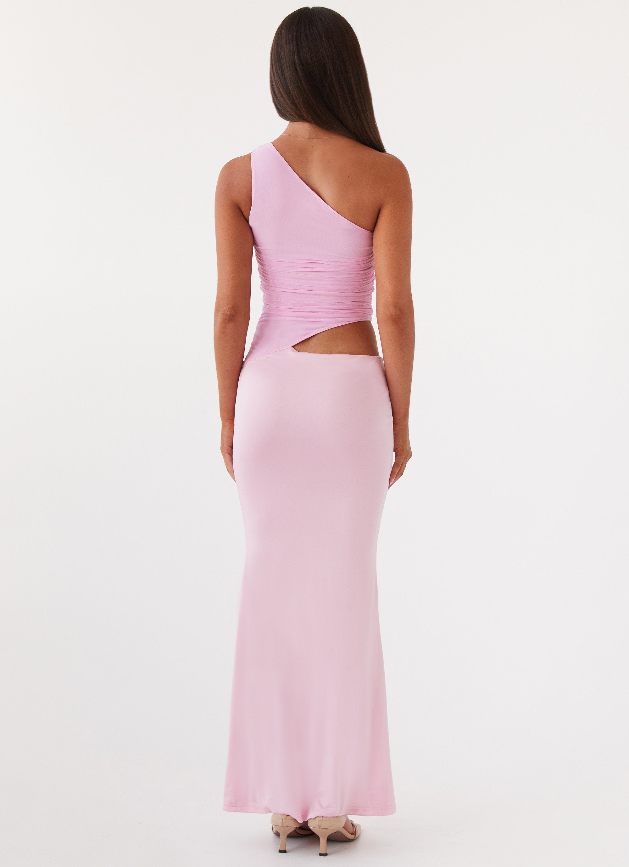 Stephanie | One Shoulder Maxi Dress