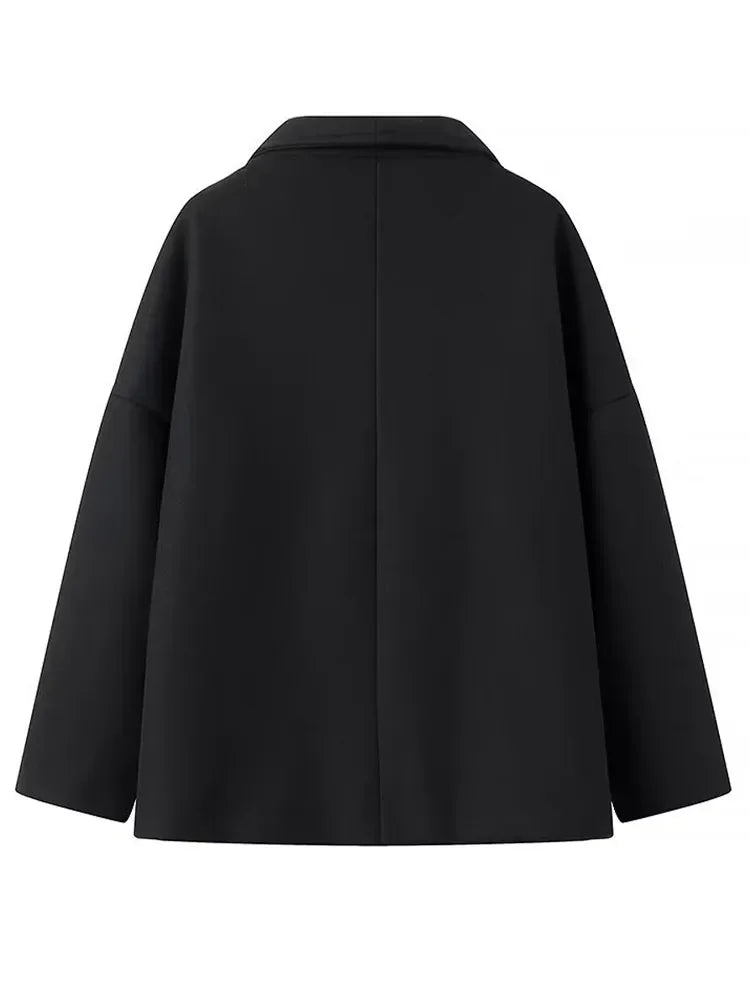 Axie | Black Wool Coat