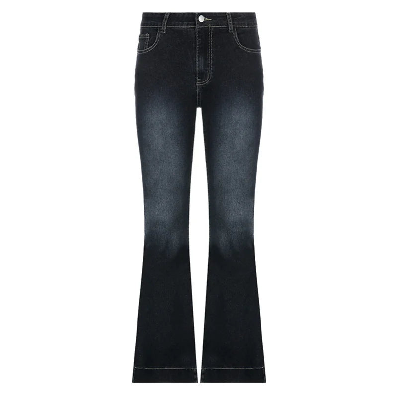 Denise | Flared Low Jeans