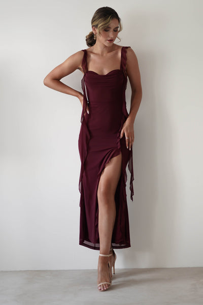 Maisa | Ruffle Maxi Dress