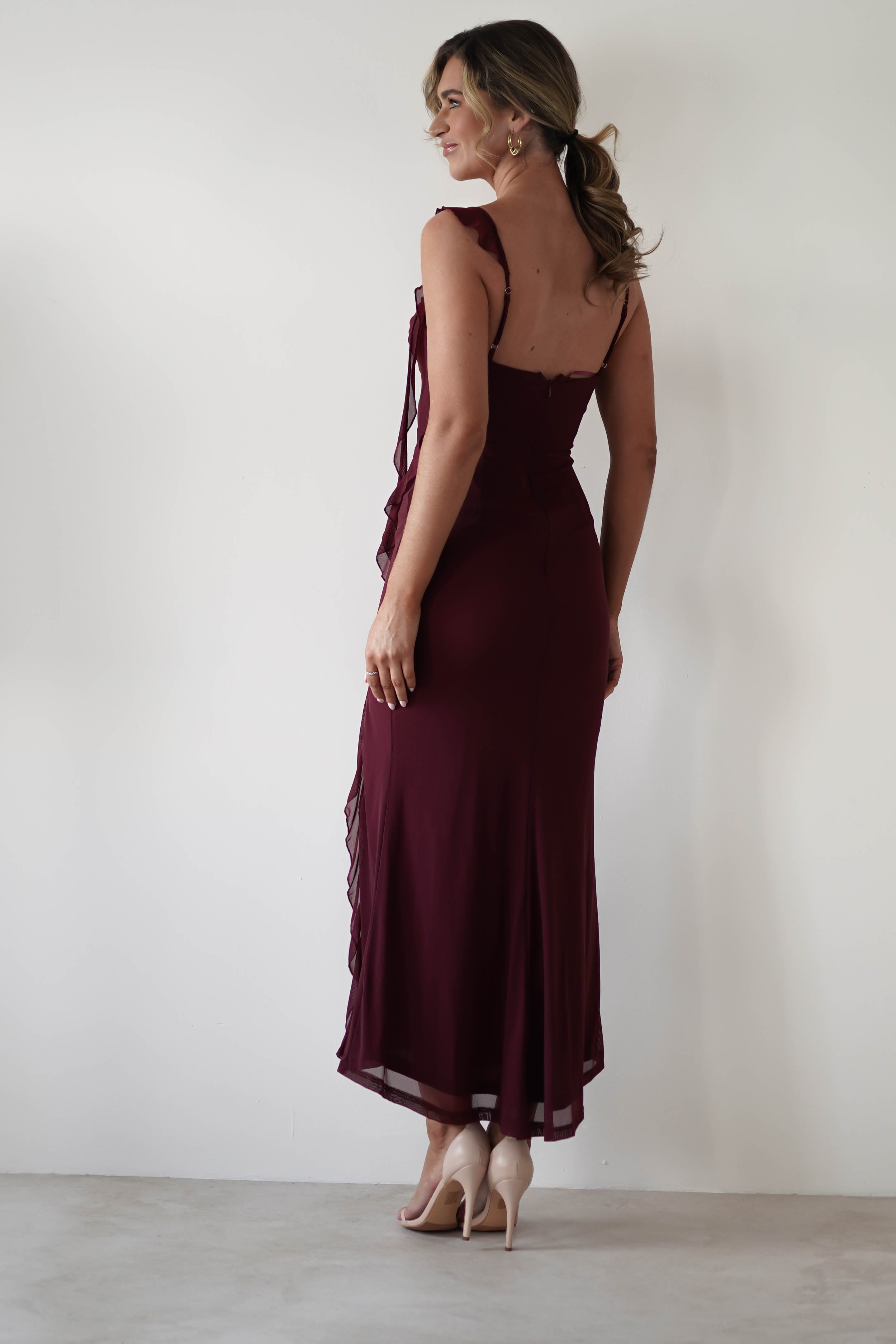 Maisa | Ruffle Maxi Dress