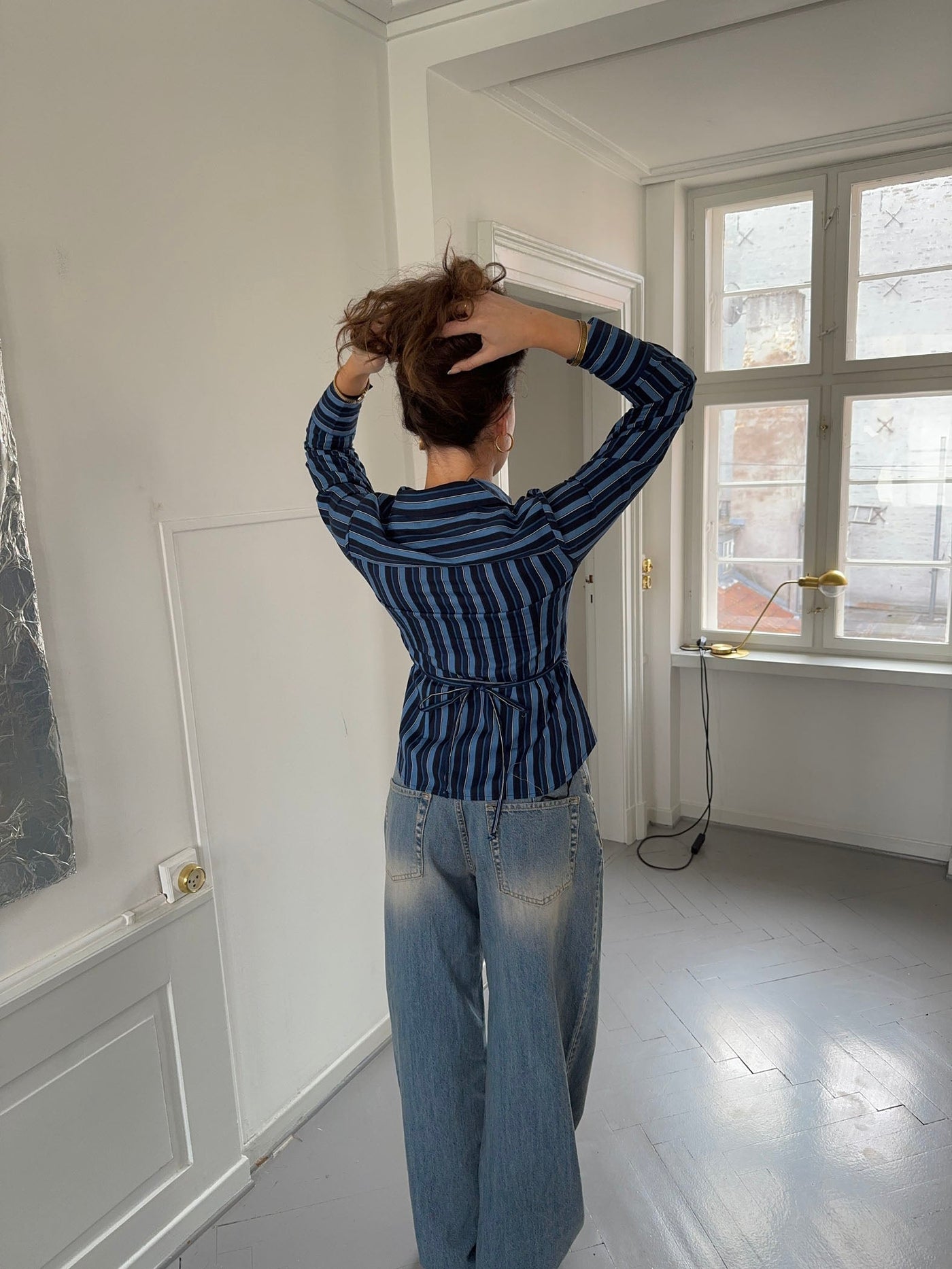 Alberte | Fitted Striped Shirt