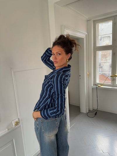 Alberte | Fitted Striped Shirt
