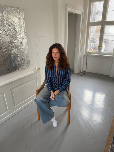 Alberte | Fitted Striped Shirt